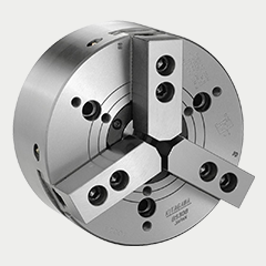 日本北川三爪大通孔动力卡盘BS300系列